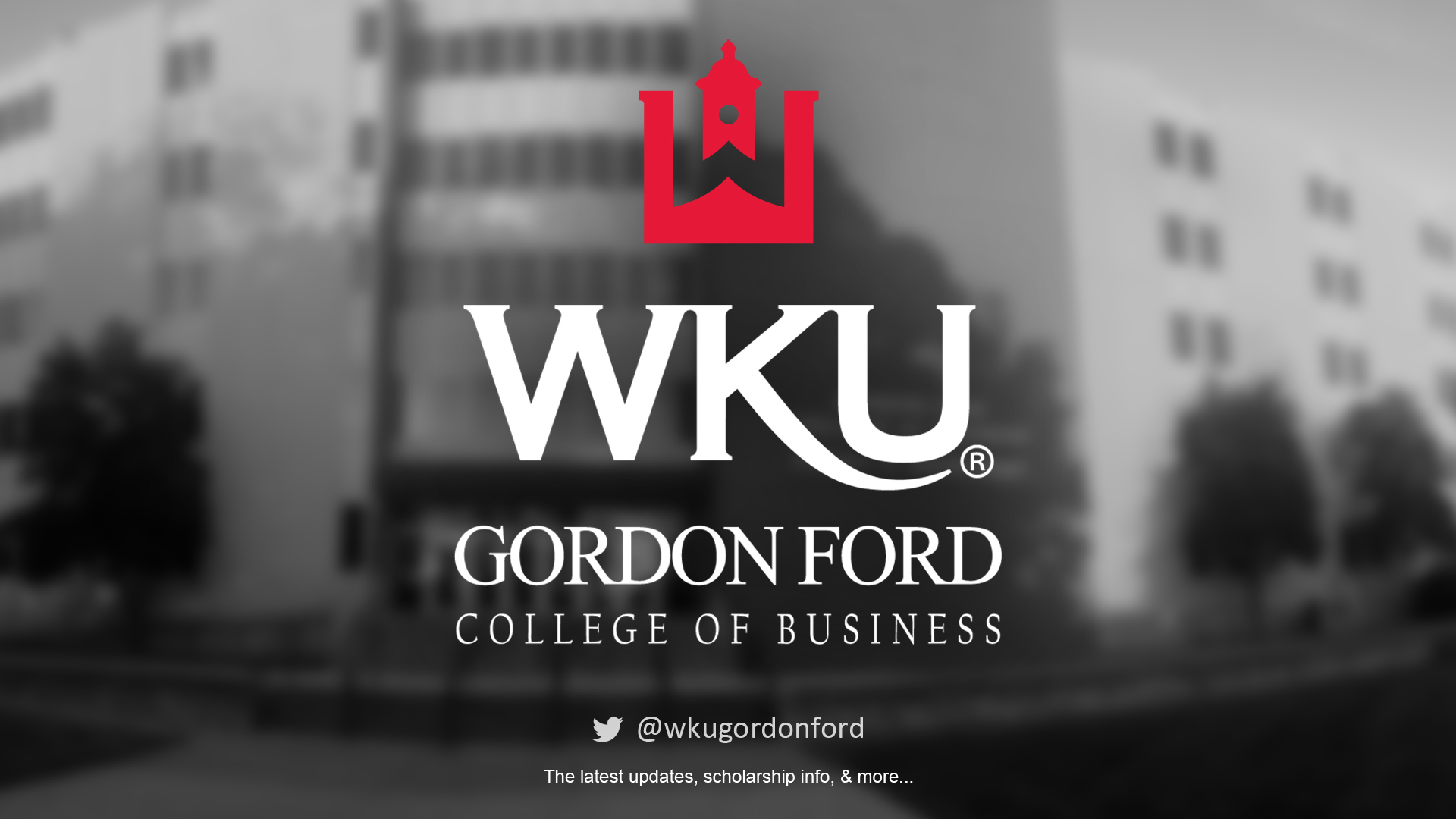 Gordon Ford College of Business Documents and Special Projects
