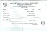 Taylor Chapel African Methodist Episcopal Church by Special Collections Archives