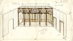 Set Design Drawing for Pillars of Society by WKU Archives