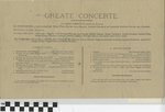 Greate Concerte, Odeon Hall, Side 2 by WKU Library Special Collections