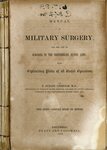 Manual of Military Surgery