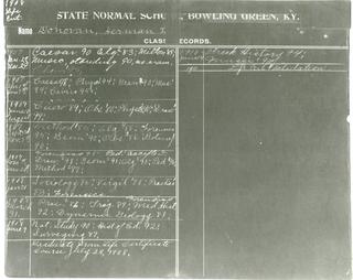 Herman Donovan's Registration & Transcript