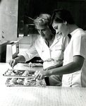 Evadine Parker & Unidentified Student by WKU Archives