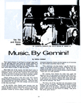 Music, By Gemini! by Sheila Conway
