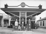 Gulf Station by Leslie Powell