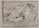 Two Nudes (Deux nus) by Pierre Bonnard, artist; Harry Jackson, donor; and Kentucky Museum