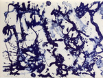 Primary Series: Blue Stone by Lee Krasner (b.1908-1984), artist and Kentucky Museum