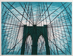 Brooklyn Bridge by Lowell Nesbitt (b.1933-1993), artist and Kentucky Museum