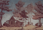 Shacks & Post Oaks by Malcolm Arnett (b.1905-1992), artist and Kentucky Museum