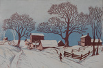 Poole Town by Malcolm Arnett, artist; Malcolm Arnett, donor; and Kentucky Museum