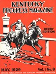 Kentucky Progress Magazine Volume 1, Number 9 by Kentucky Library Research Collections