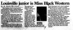 Louisville Junior Is Miss Black Western by K. Dawn Rutledge