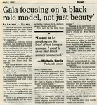 Gala Focusing on a Black Role Model, Not Just Beauty by Sherry Wilson
