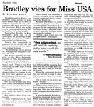 Bradley Vies for Miss USA by Allyson Whitt