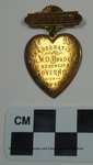 Souvenir 1895 Inauguration W. O. Bradley 1st Republican Governor of Kentucky pin by Kentucky Library Research Collections