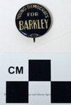 Young Democrats for Barkley political button by Kentucky Library Research Collections