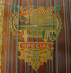 Schmidt Mandolin Harp Detail by Oscar Schmidt Incorporated