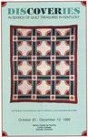 Discoveries: In Search of Quilt Treasures in Kentucky by Norton Center for the Arts