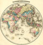 Eastern Hemisphere by J.H. Colton & Company