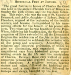 Historical Fete at Bruges by WKU Library Special Collections