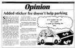 Added Sticker Fee Doesn't Help Parking by College Heights Herald